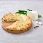 Осетинский пирог с сыром и шпинатом