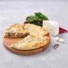 Осетинский пирог с свекольными листьями и сыром
