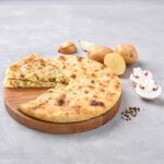 Осетинский пирог с картошкой и грибами
