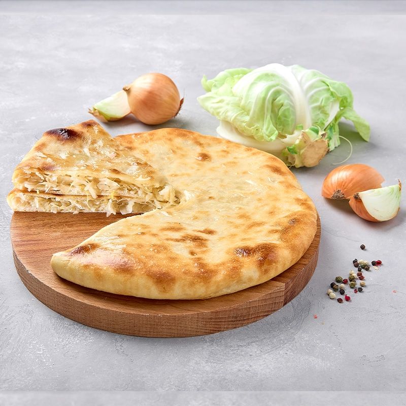 Осетинский пирог с капустой Осетинский пирог с капустой