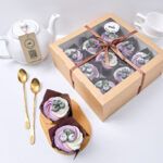 Капкейк шоколадный с ягодами 9 шт с доставкой